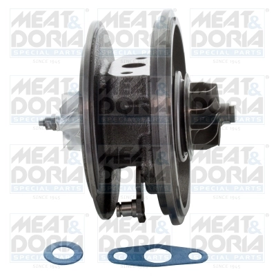 Core assembly, turbocharger